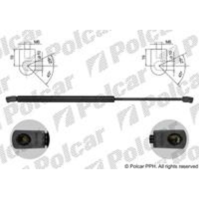 Plynová pružina - 2902ABD - zadok