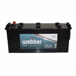 Trebor Autobatéria WEBBER 12V/125Ah WA1250