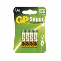 Trebor Batéria alkalická GP Super AAA LR6 4ks B1311
