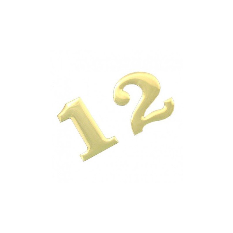 Trebor Číslo samolepiace &apos5&apos 3,5cm zlaté jj5