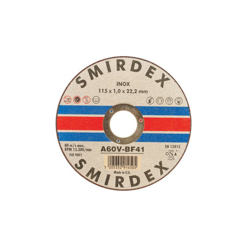 Trebor Disk rezný Inox 125x1,0x22mm SM_0040
