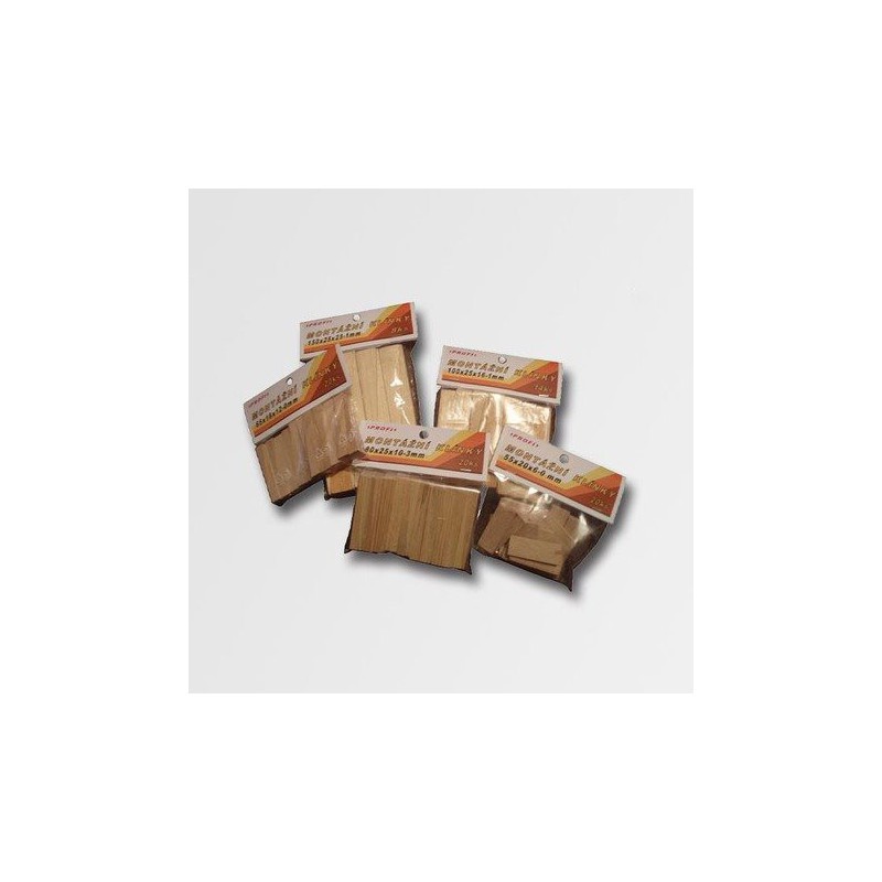 Trebor Kliny montážne drevené 100x25x16-1mm 14ks Z1090218