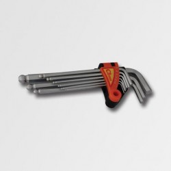RICHMANN Kľúče Imbus s guličkou predĺžené 9 dielov PC6616