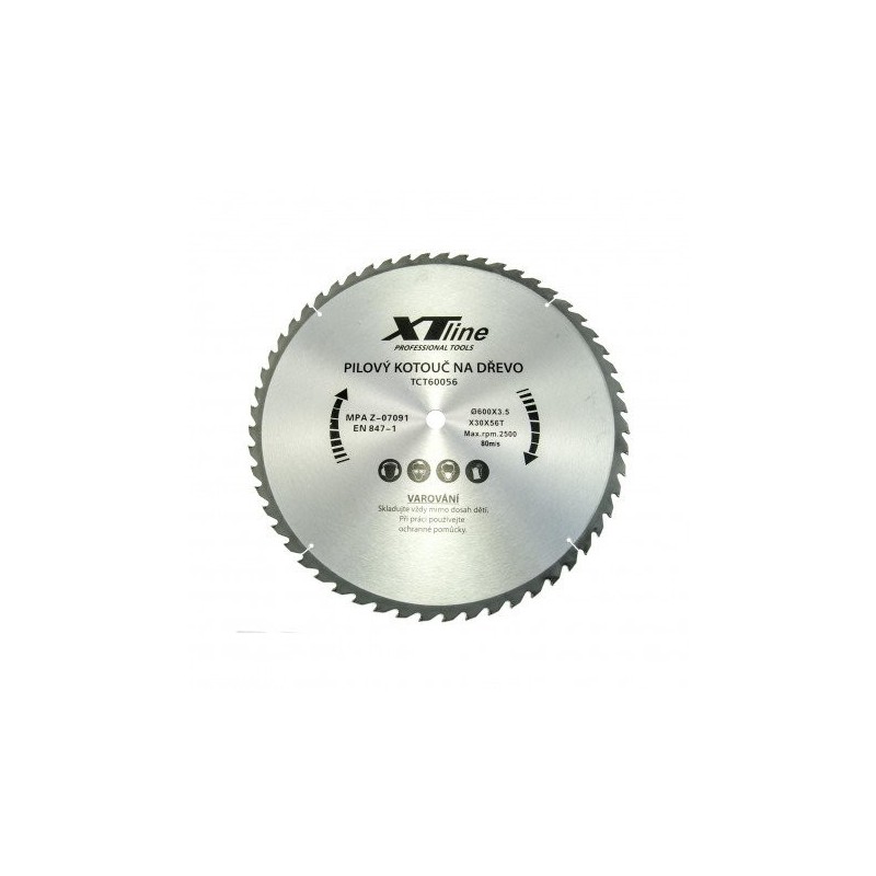 XTline Kotúč pílový s SK plátmi na drevo 305x30mm/40 zubov TCT30540