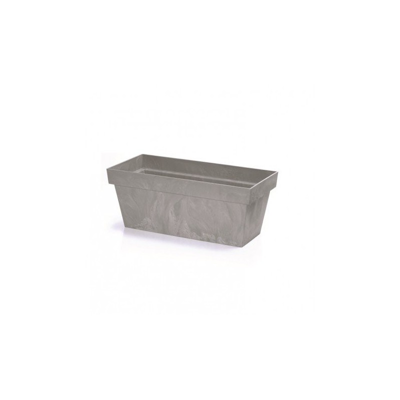 Trebor Kvetináč CUBE case beton hnedý 39x18x16cm DCUC400B/422U