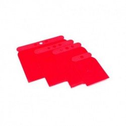Trebor Stierky japonské PVC červené 4ks ESP05
