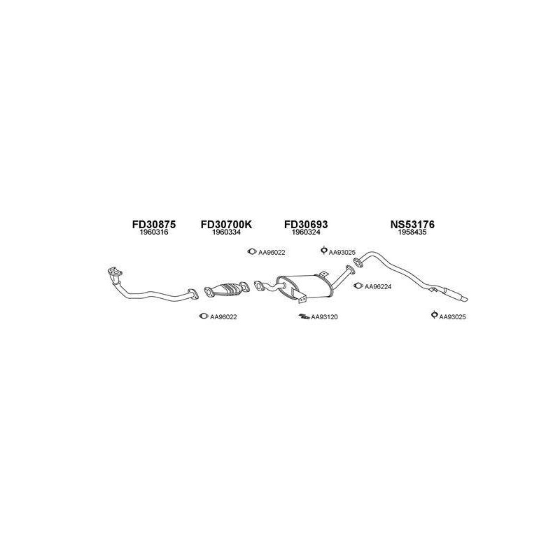 Predný blatník - 300502 - pravý
