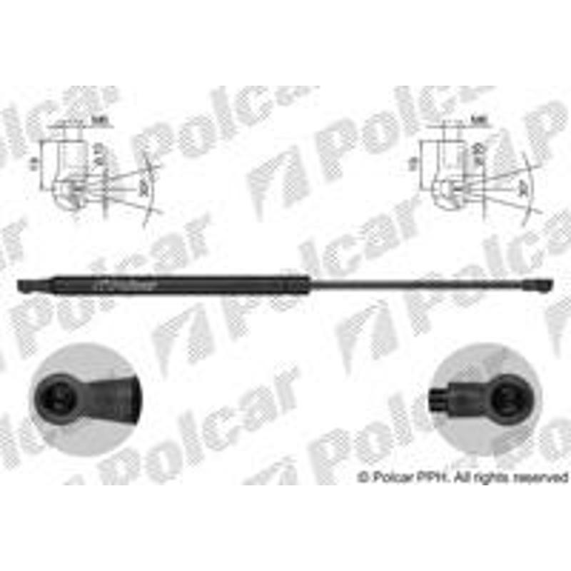 Plynová pružina - 3005AB - zadok