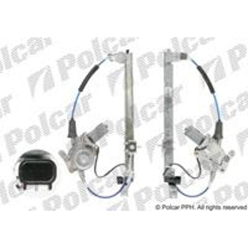 Ektrický mechanizmus okna dverí - 3005PSE6 - zadok