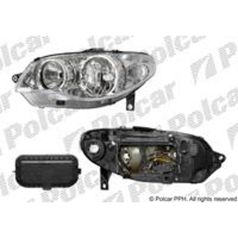 Hlavný reflektor - 300710-E - pravý