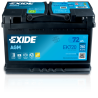 EXIDE AGM 72Ah Autobatéria Start-Stop 12V , 760A , EK720