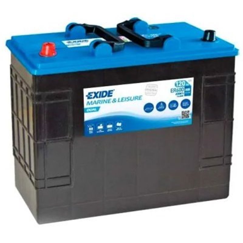 Exide Marine & LeisureDUAL Battery 120Ah ER600