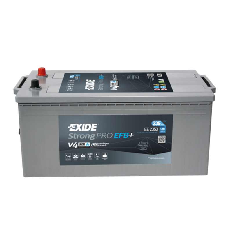 EXIDE StrongPRO 235Ahautobatéria 12V , 1200A , EE2353