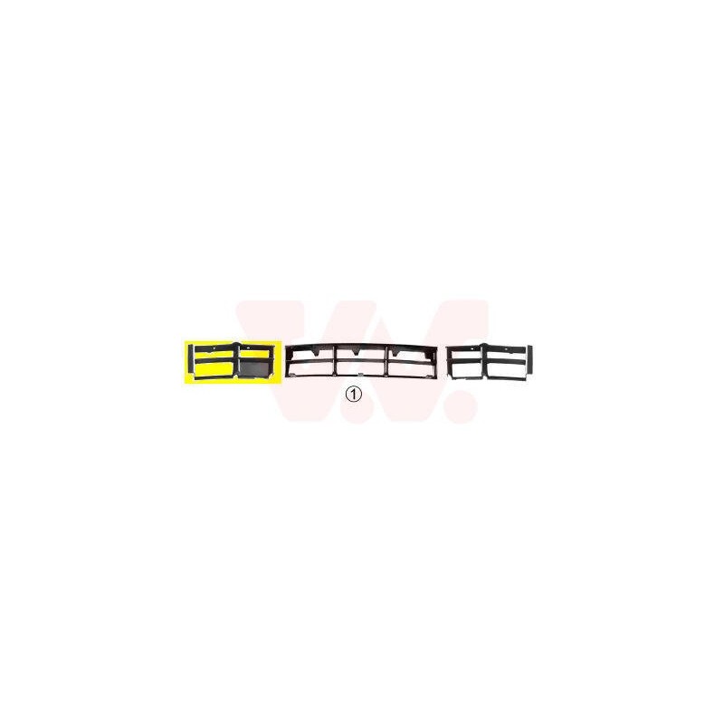 Vetracia mriežka v nárazníku - 0639592 - vpravo