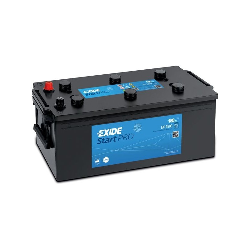 EXIDE Start PRO 180Ah, autobatéria 12V, 1000A , EG1803