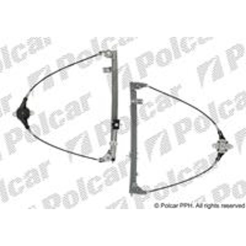 Muálny mechanizmus okna dverí - 3017PSM1 - predok