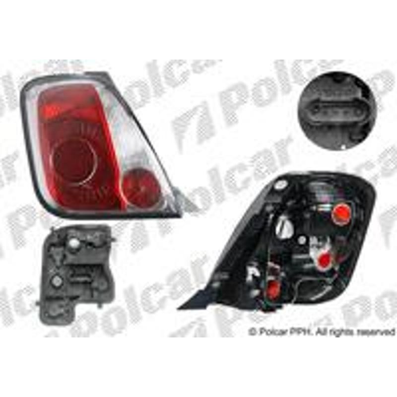 Zadné svetlo - 3035871E - ľavý