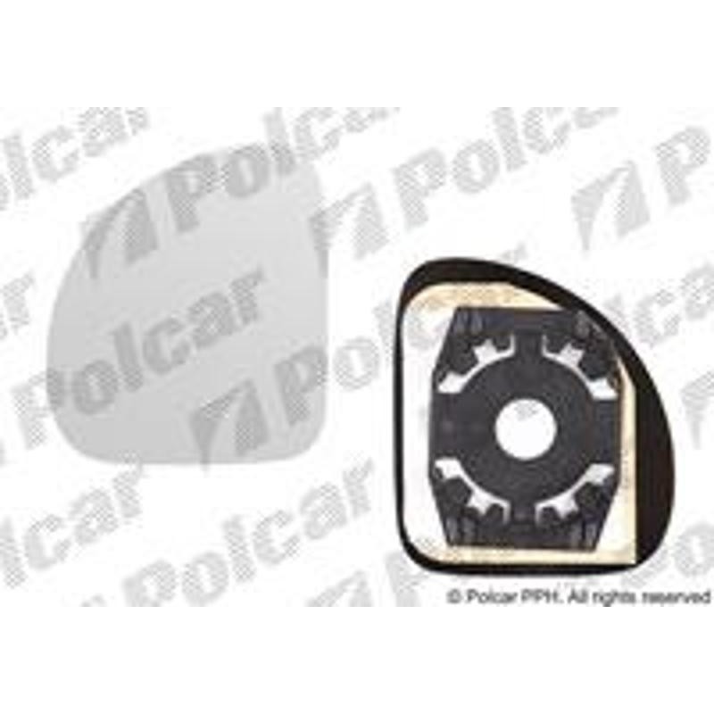 Sklo vonkajšieho zrkadla s držiakom - 3065545E - ľavý