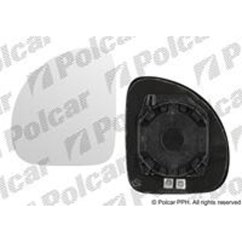 Sklo vonkajšieho zrkadla s držiakom - 3065546E - ľavý