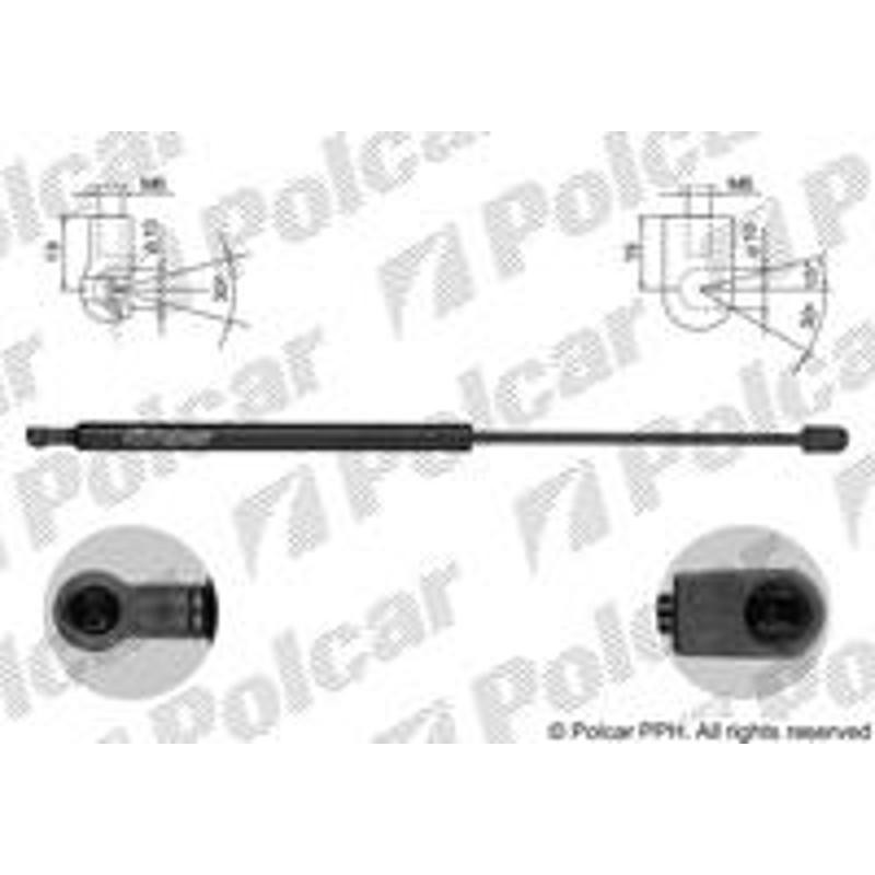 Plynová pružina - 3065AB - zadok