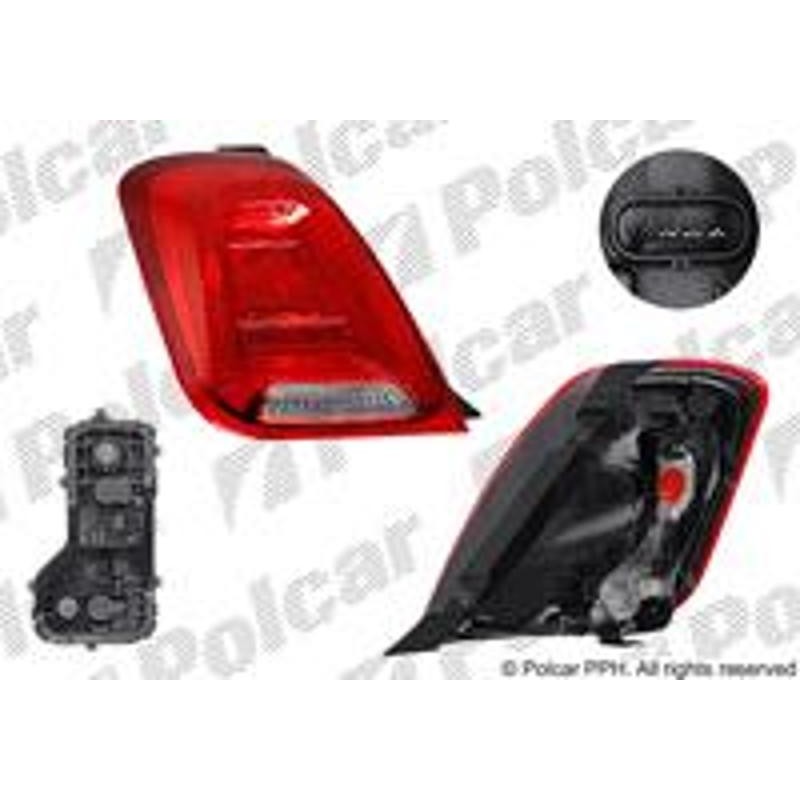 Zadné svetlo - 30A287-U - ľavý