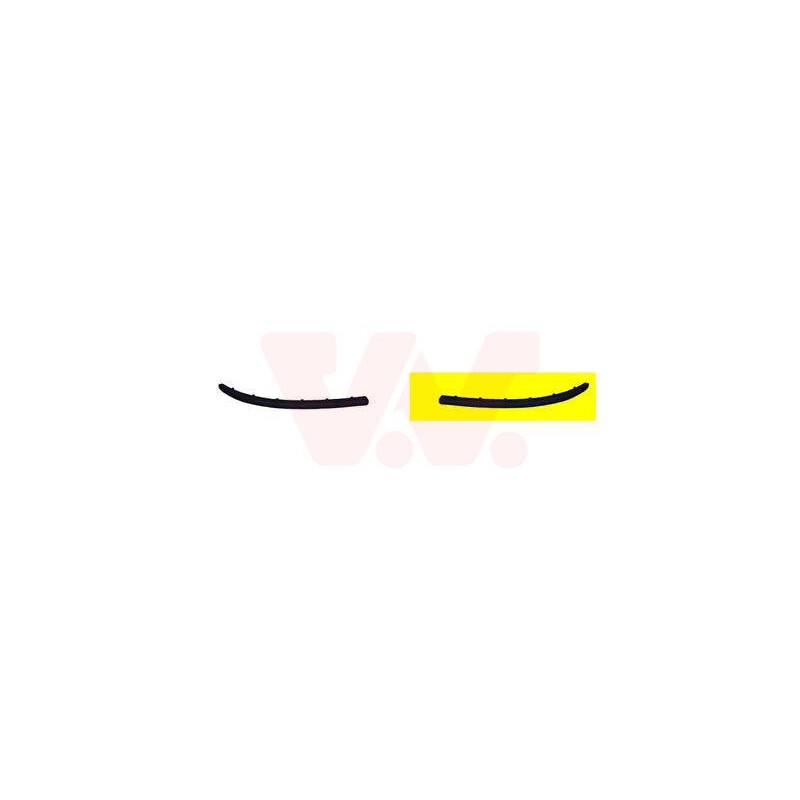 Ozdobná/ochranná lišta nárazníka - 0147581 - predné ľavé