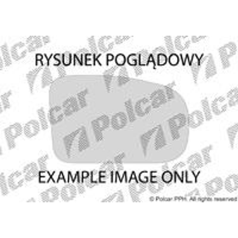 Sklo vonkajšieho zrkadla - 320555-E - pravý