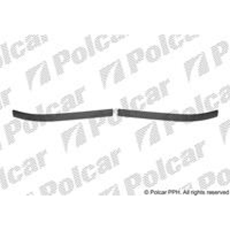 Spojler predného nárazníka - 320125-R - ľavý rovnaký ako pravý