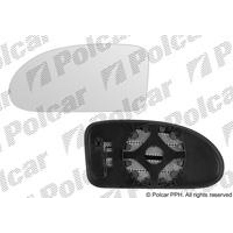 Sklo vonkajšieho zrkadla s držiakom - 3201555M - pravý