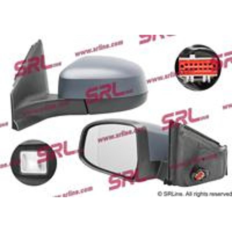 Vonkajšie zrkadlo - 3219526S - pravý