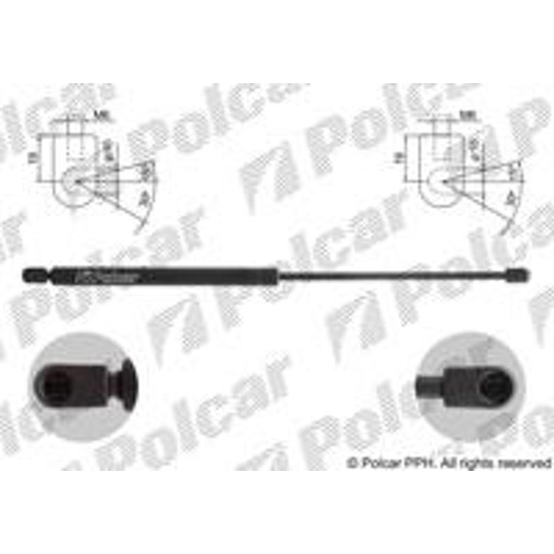 Plynová pružina - 3219AB2 - zadok