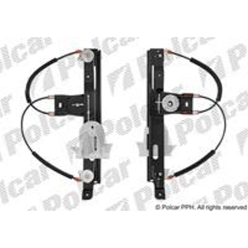 Mechanizmus stahovania okna el. bez motora - 3219PSG4 - zadok