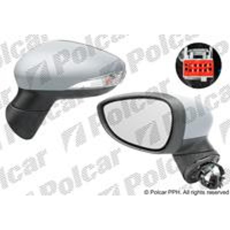 Vonkajšie zrkadlo - 3238512E - ľavý