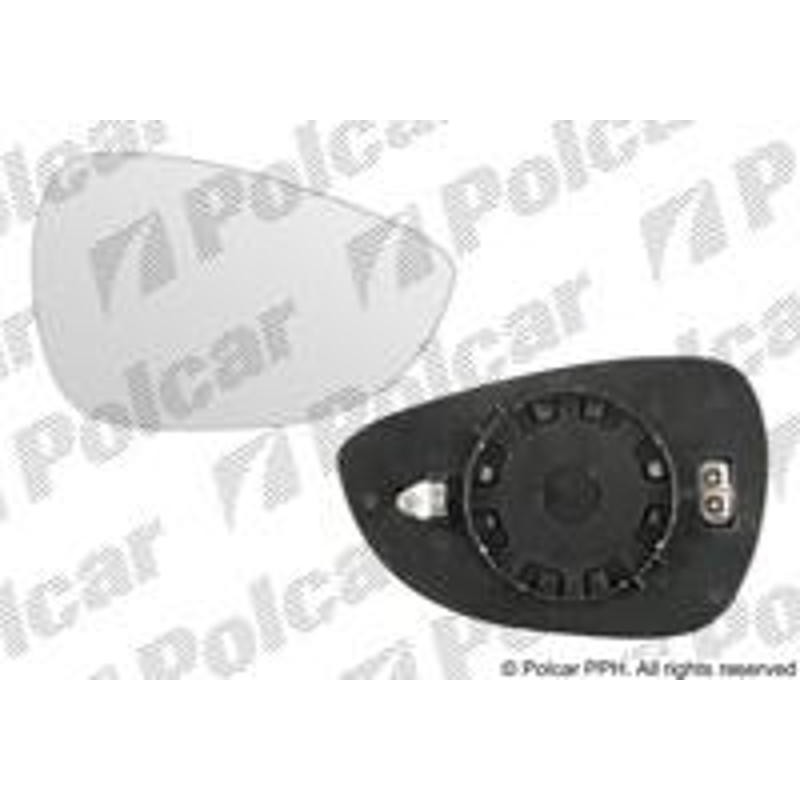 Sklo vonkajšieho zrkadla s držiakom - 3238552E - pravý