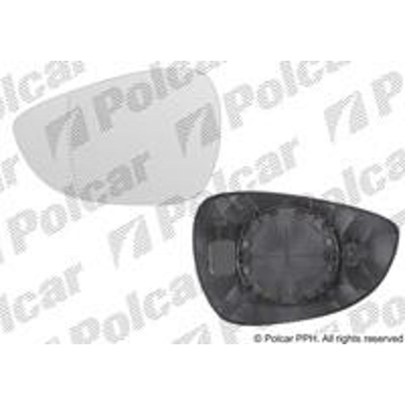 Sklo vonkajšieho zrkadla s držiakom - 3238553E - pravý