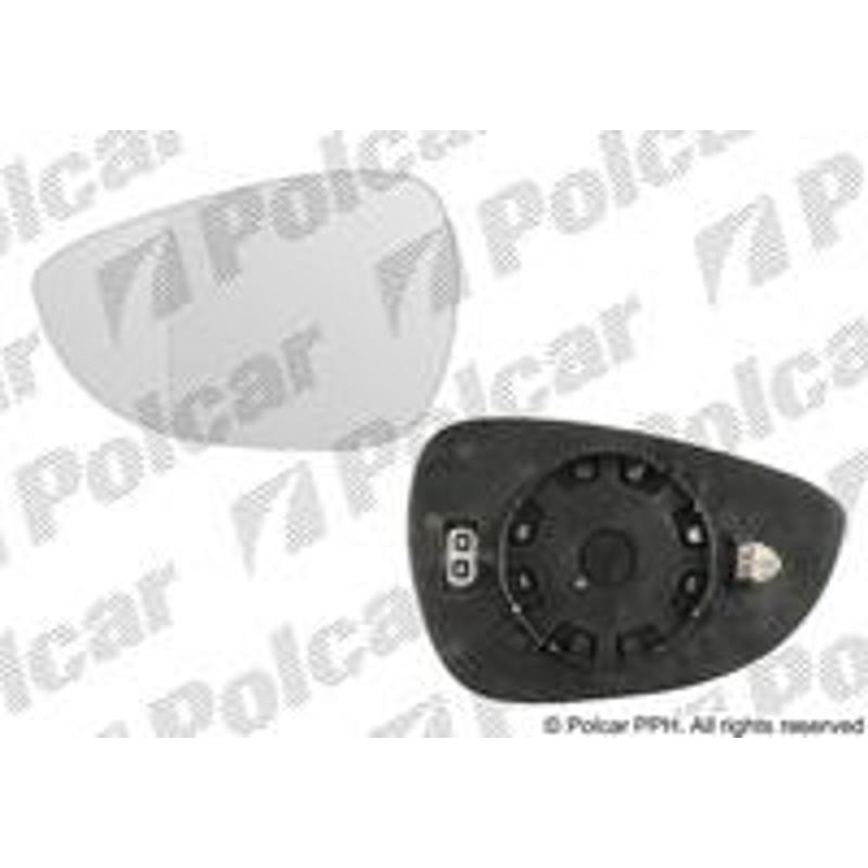 Sklo vonkajšieho zrkadla s držiakom - 3238554E - pravý