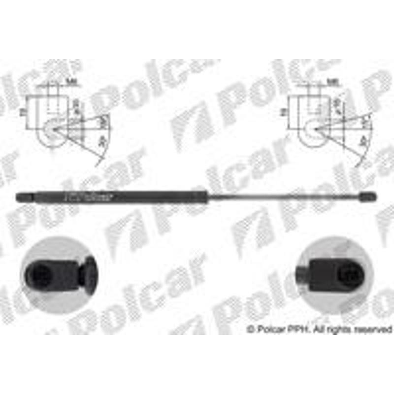 Plynová pružina - 3244AB - zadok