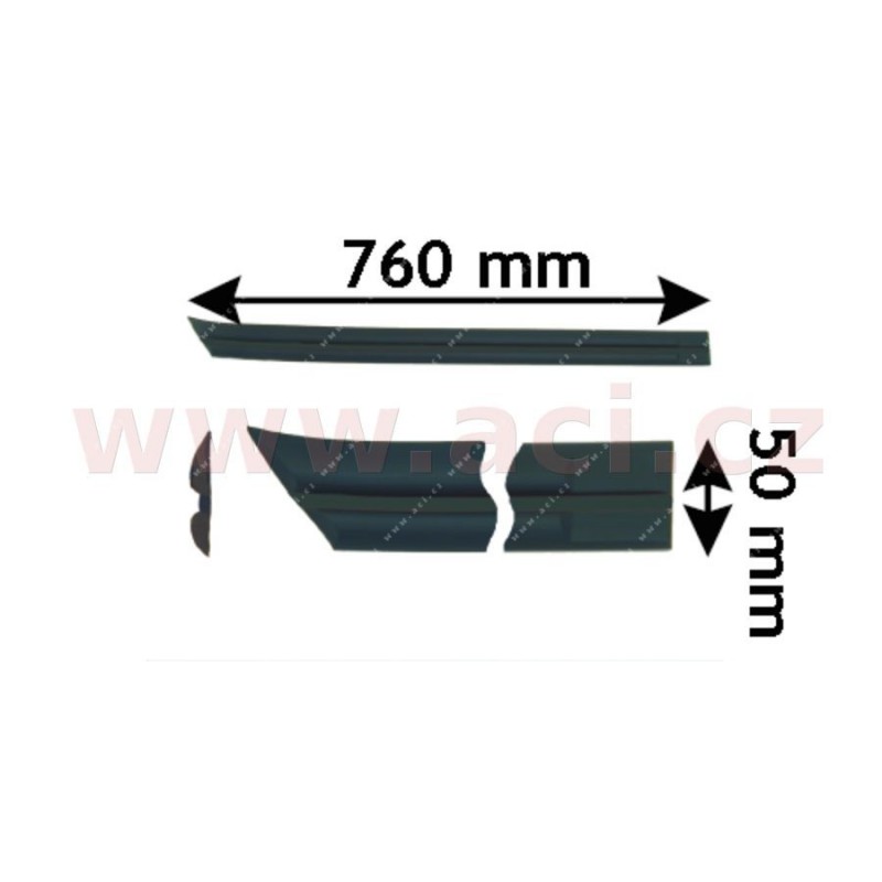 -9/94 bočna  Lišta  zadnych dvery 4/5dv./Kombi strana Prava  - [3734426] - 33011