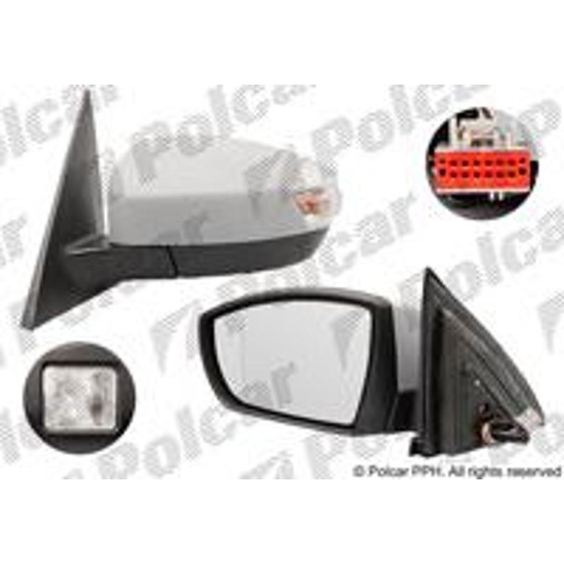 Vonkajšie zrkadlo - 3280518E - ľavý