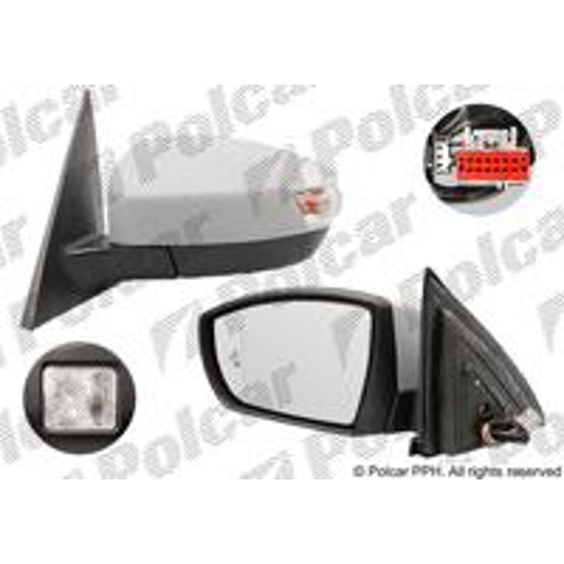 Vonkajšie zrkadlo - 3280519E - ľavý