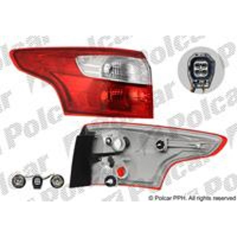 Zadné svetlo - 32C187BE - ľavý