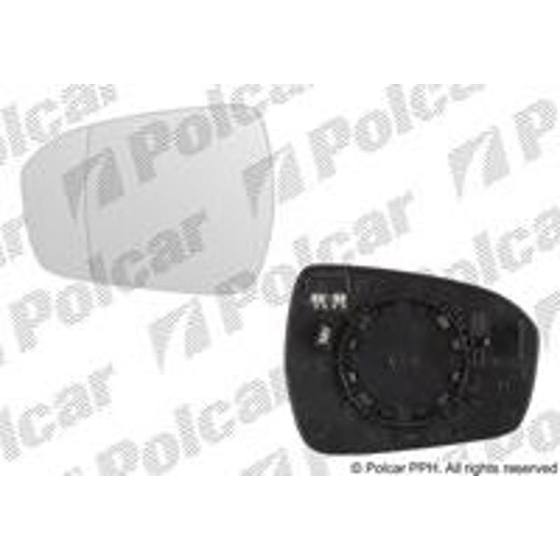 Sklo vonkajšieho zrkadla s držiakom - 32D2554M - pravý