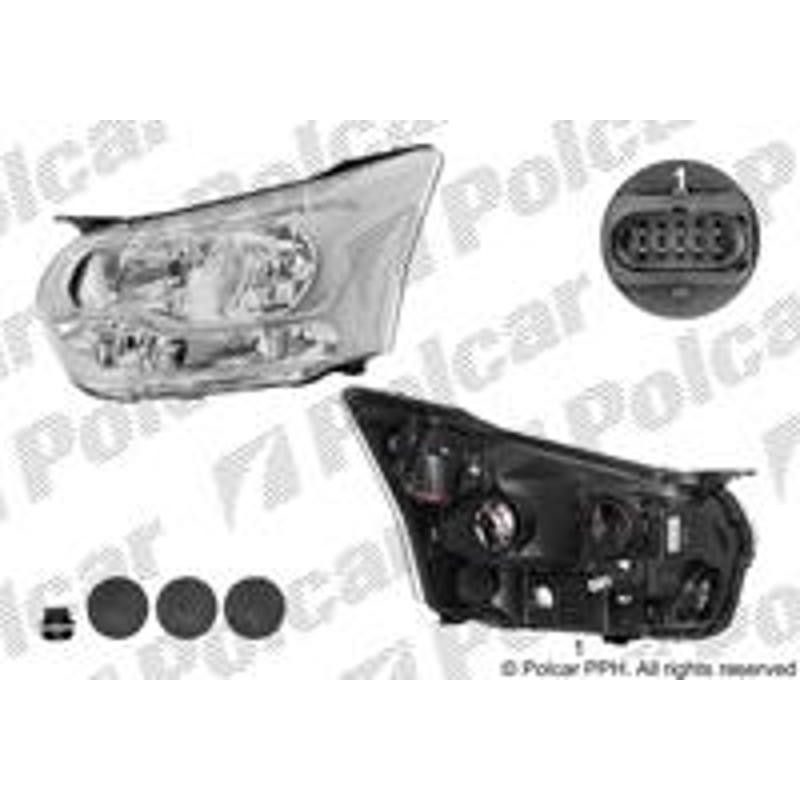 Hlavný reflektor - 32N2092E - ľavý