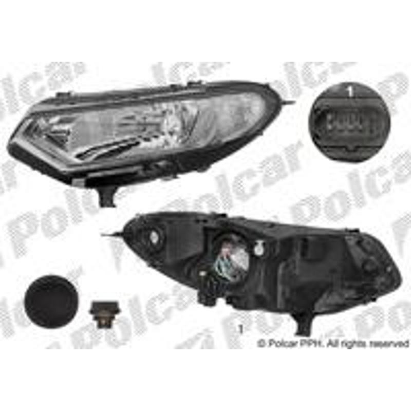 Hlavný reflektor - 32X209-E - ľavý