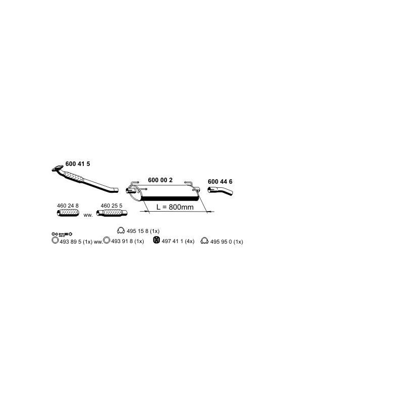 Predná smerovka s obrysom - 340020 - pravý