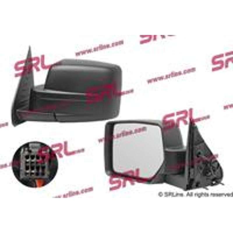 Vonkajšie zrkadlo - 3411514S - ľavý
