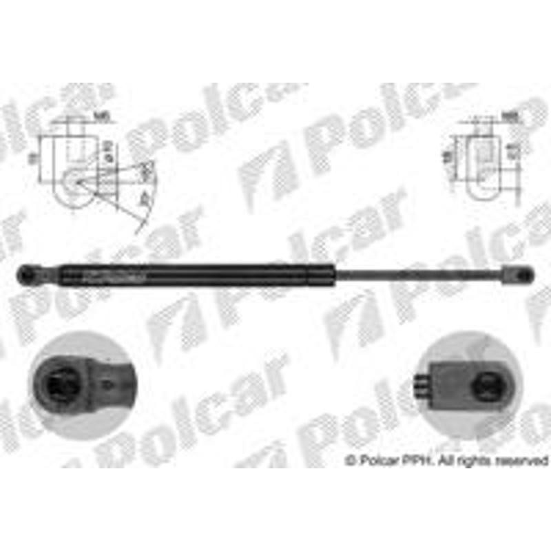 Plynová pružina - 3430AW - zadok