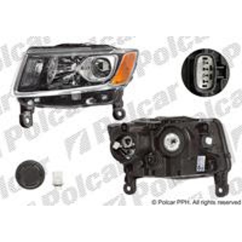 Hlavný reflektor - 34T110-0 - pravy