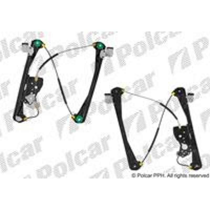 Mechanizmus stahovania okna el. bez motora - 3720PSG2 - predok