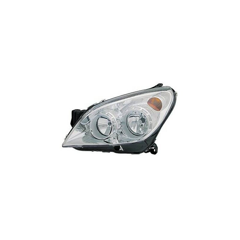 Predné svetlo H7+H1 s chromovým rámečkem (el. ovládané + motorček ) strana Lava - 3745963 - 75205
